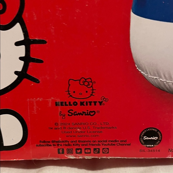 Hello Kitty Inflatable Character Toy. New!  Inflated to 48”. Home decor. - Picture 5 of 5